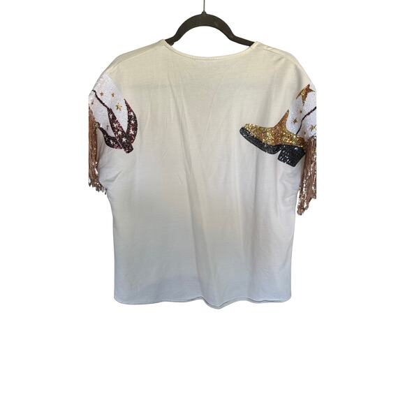 Sequin Boot Top - Picture 4 of 4